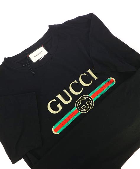 vintage gucci logo shirt